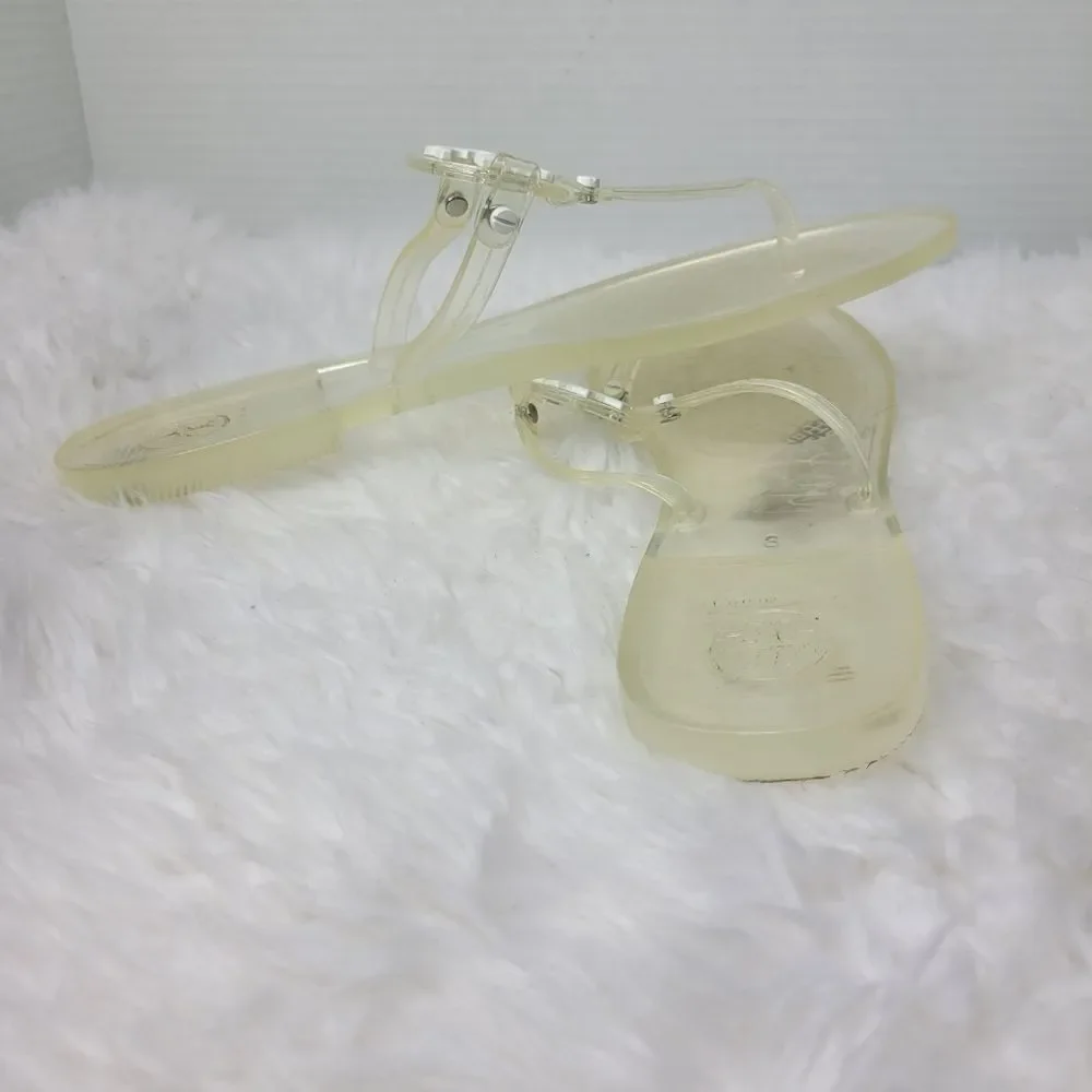 Tory Burch Womens Size 8 Jelly Mini Miller Thong Clrar Sandal
